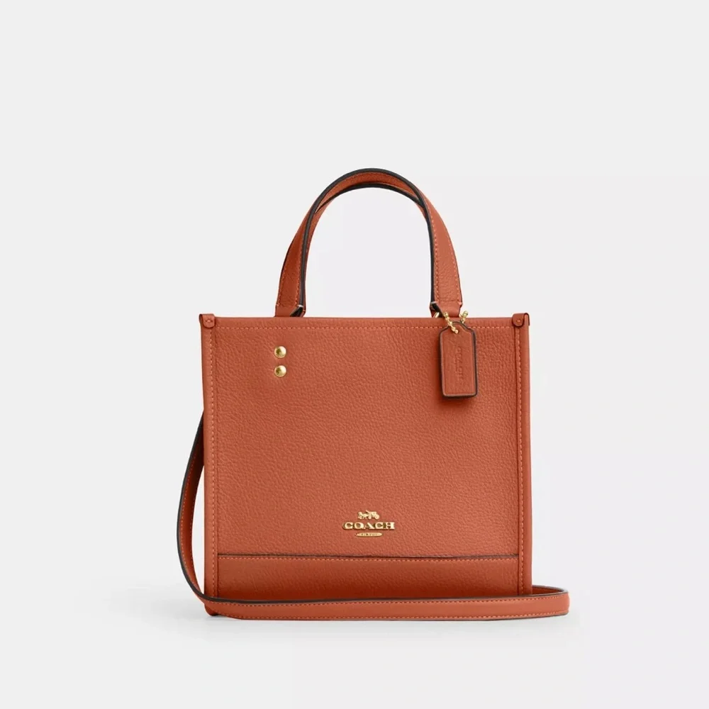 NWT Coach Dempsey Tote Bag 22 in Sunset - Picture 1 of 8